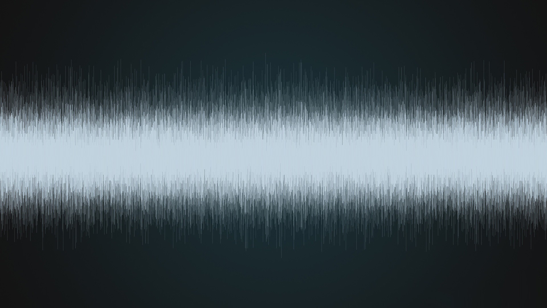 audio waveform visualization