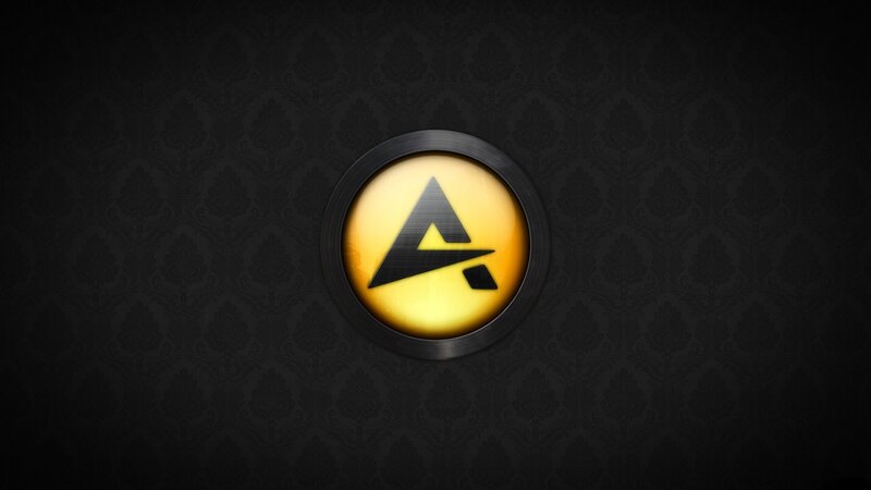Audiomack logo on patterned background