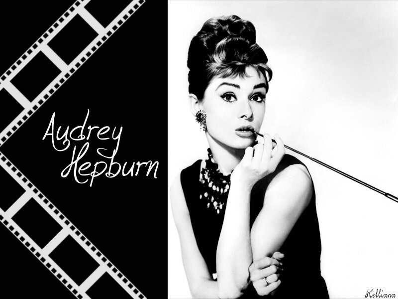 Audrey Hepburn — Black