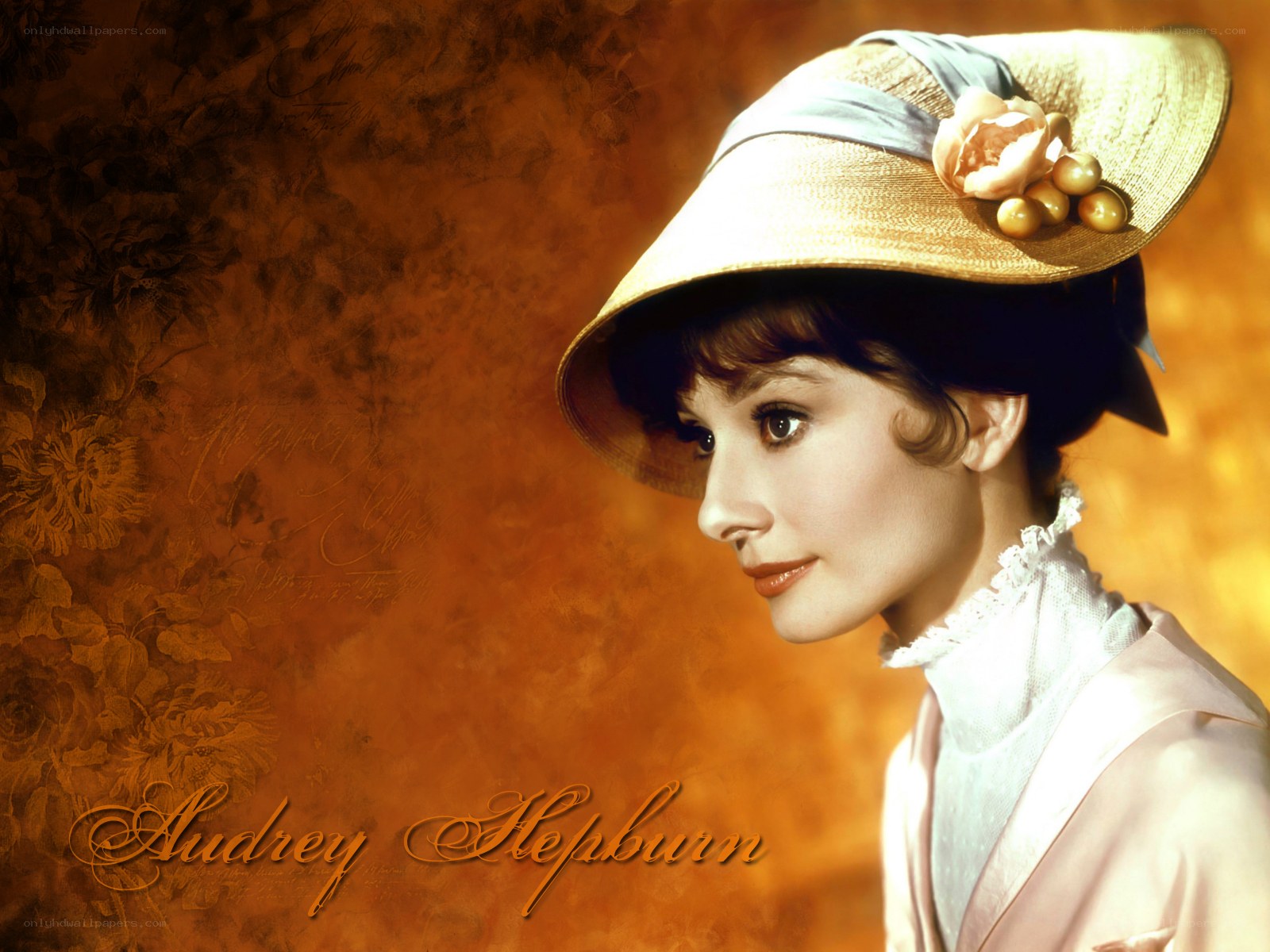 Audrey Hepburn in a hat