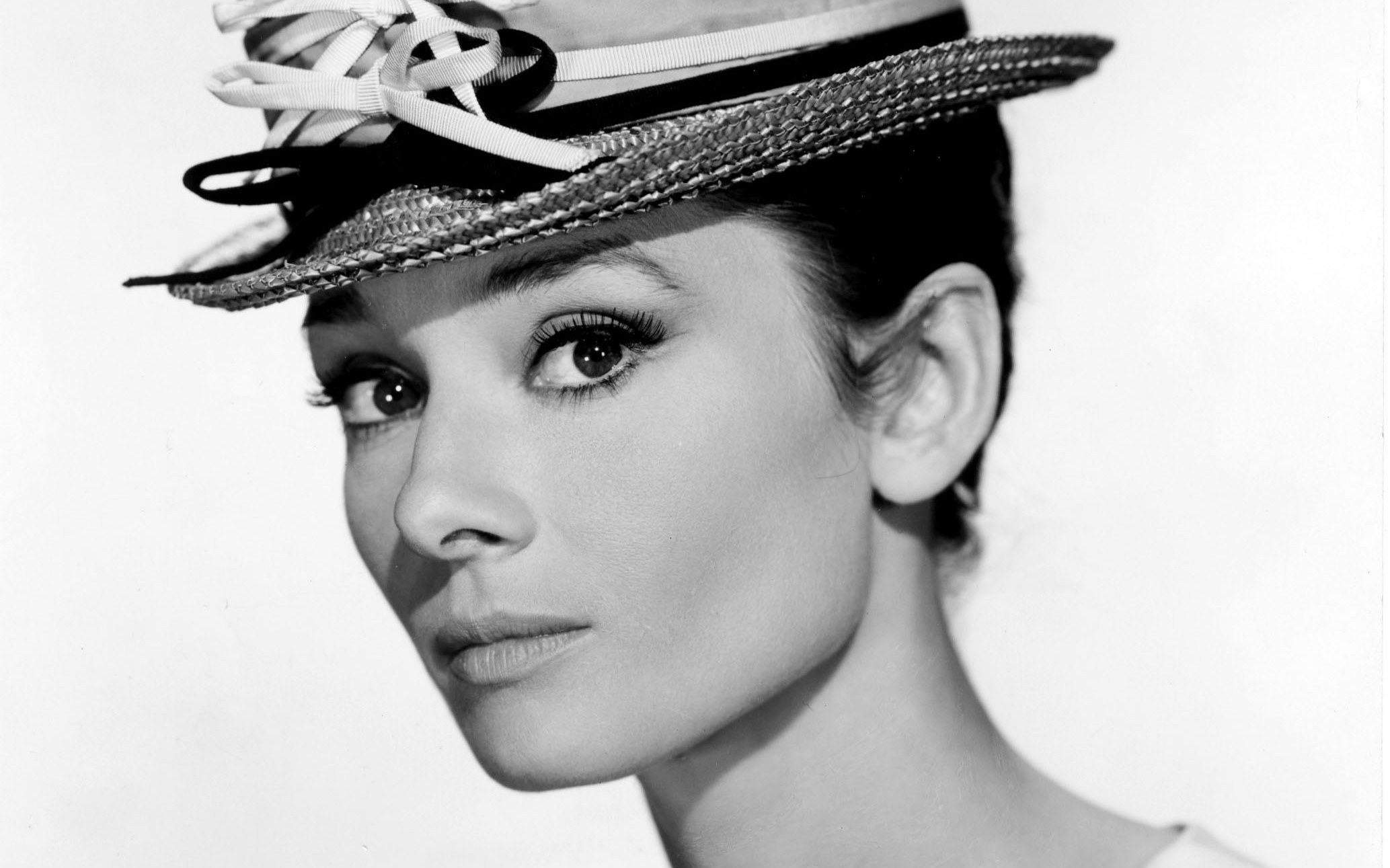 Audrey Hepburn in a hat