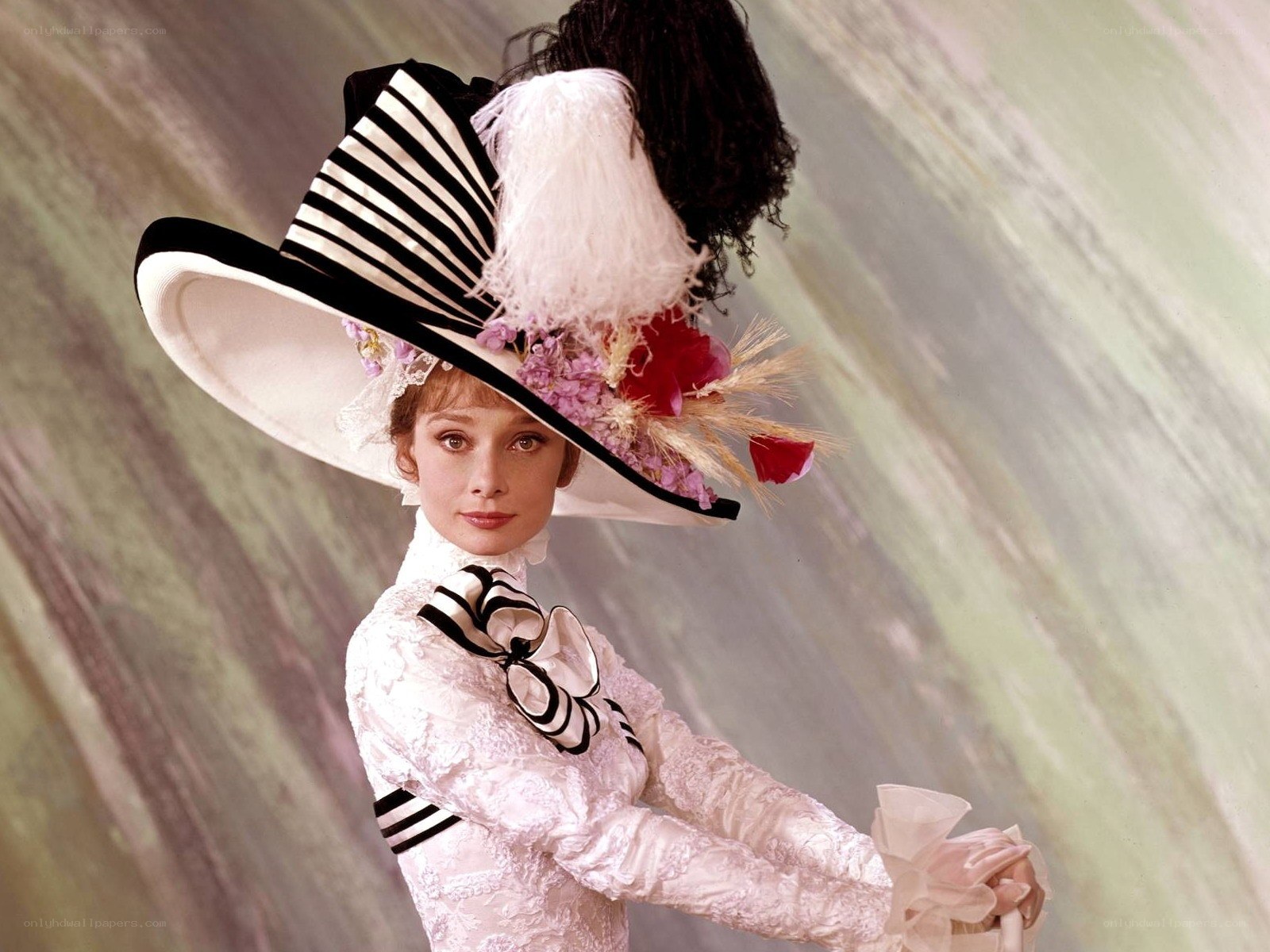 Audrey Hepburn in a hat