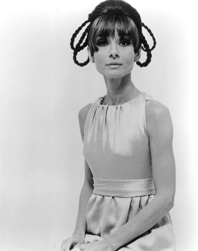 Audrey Hepburn in a vintage portrait