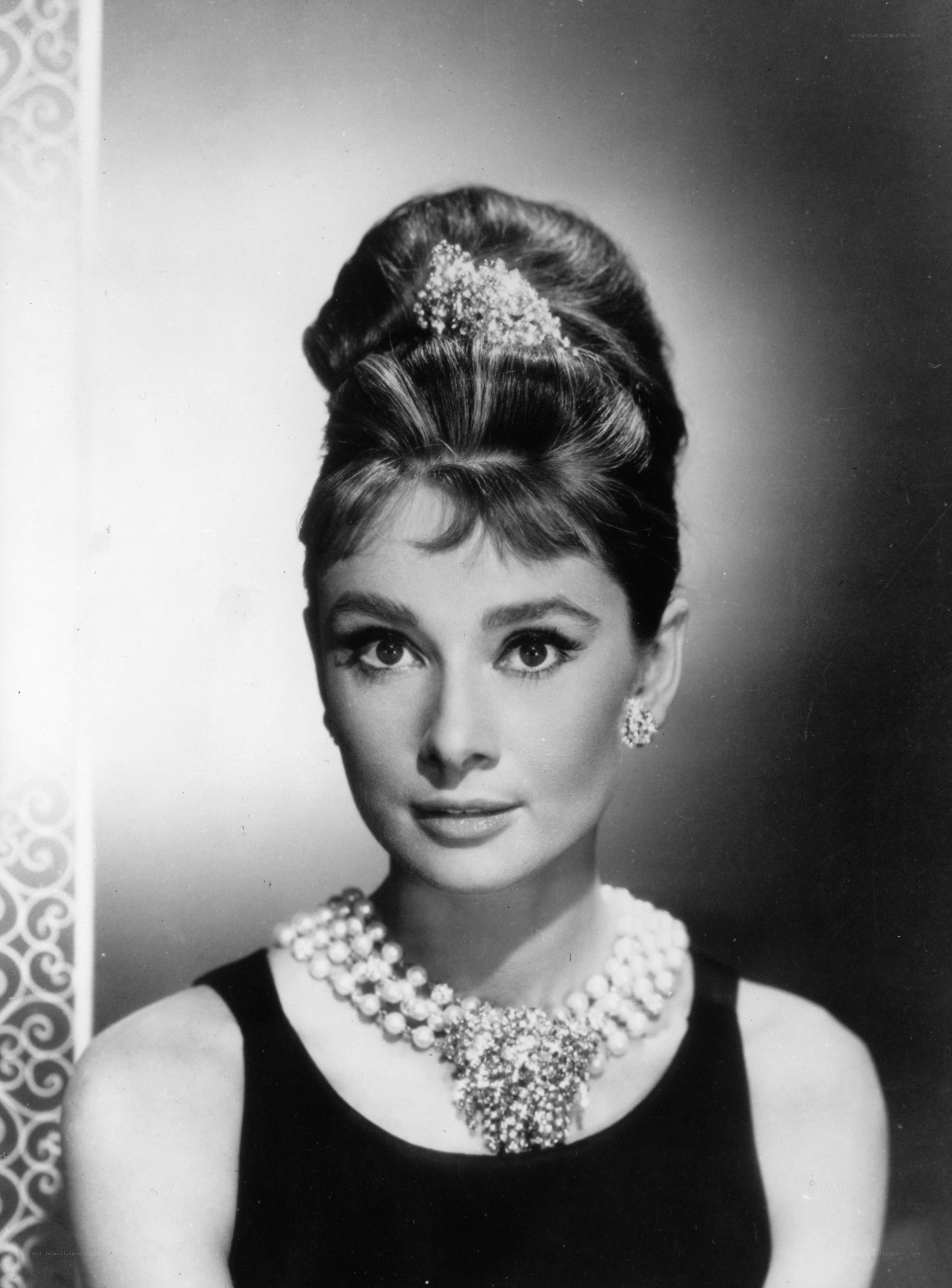Audrey Hepburn in classic portrait