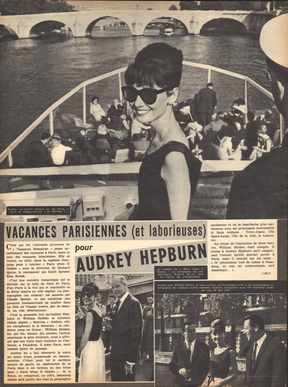 Audrey Hepburn in Paris