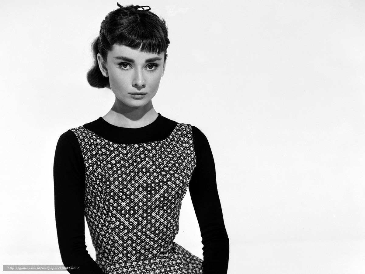 Audrey Hepburn portrait
