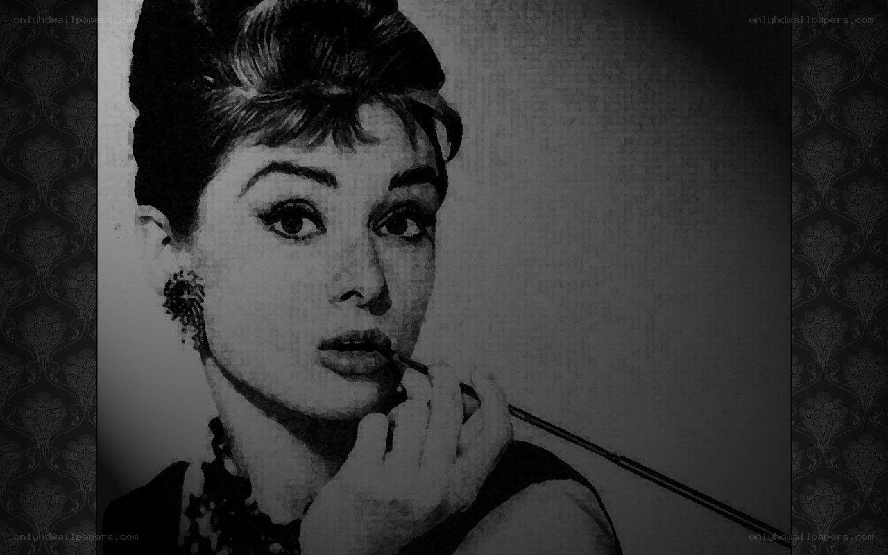 Audrey Hepburn portrait