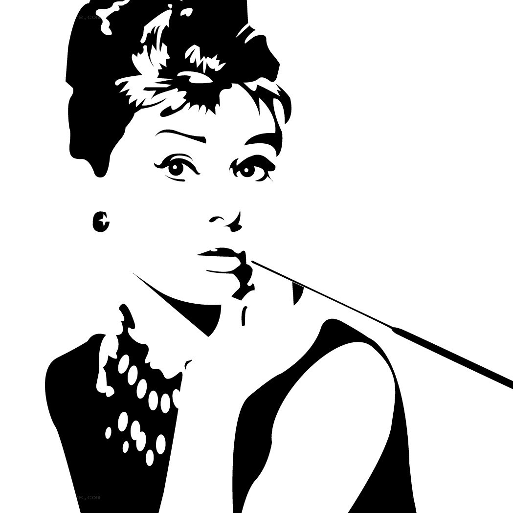 Audrey Hepburn portrait