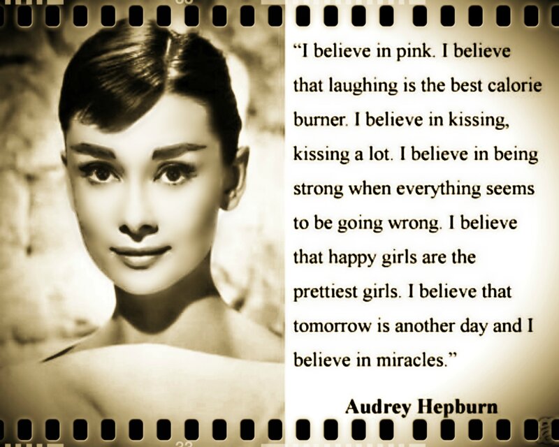 Audrey Hepburn Portrait — Sepia