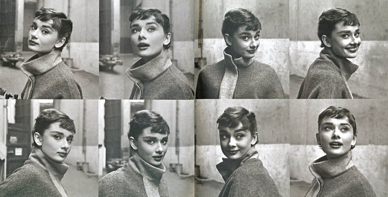 Audrey Hepburn portrait series