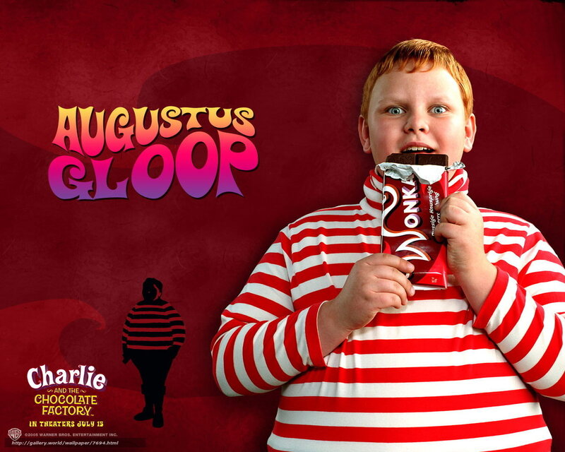 Augustus Gloop from Charlie and the Chocolate Factory