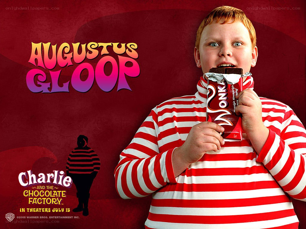 Augustus Gloop movie poster