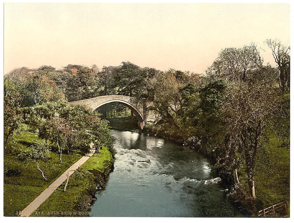 Auld Brig o' Doon bridge
