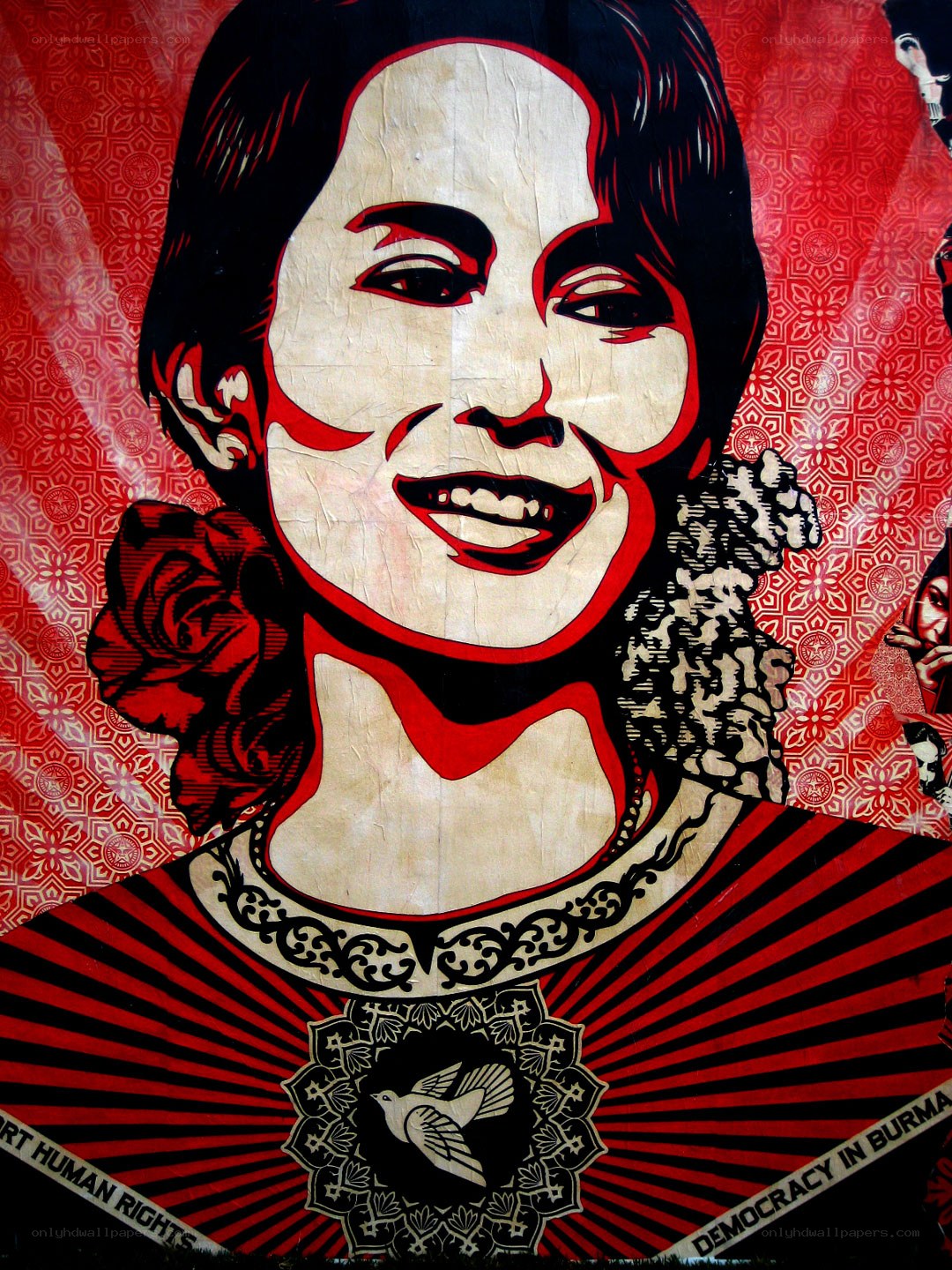 Aung San Suu Kyi poster