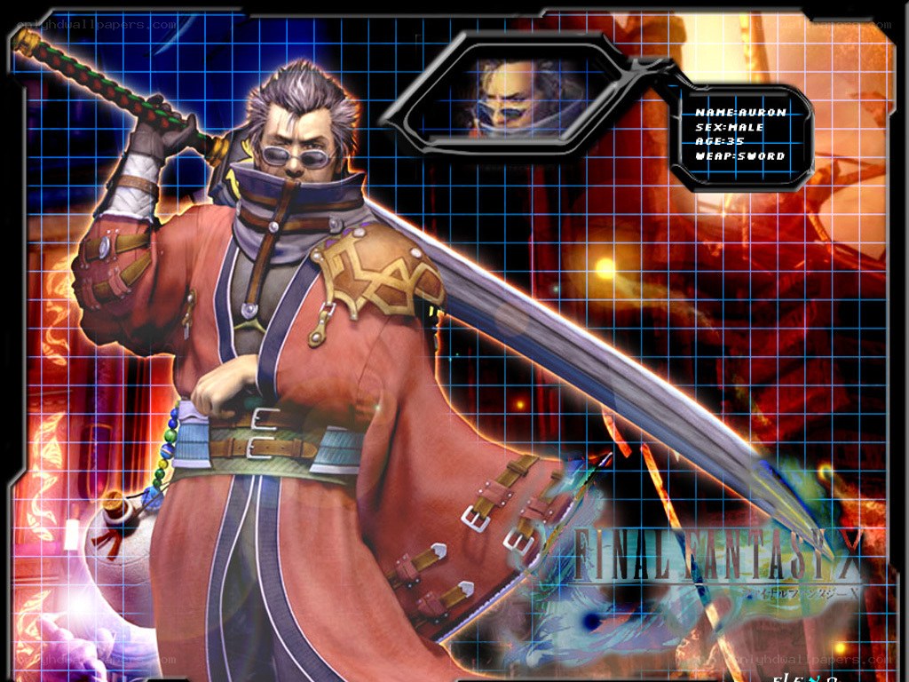 Auron from Final Fantasy X