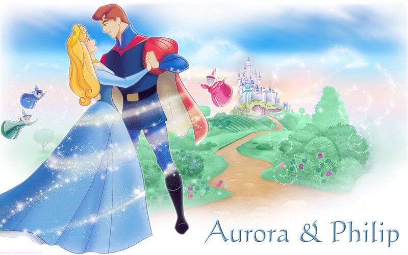 Aurora and Philip Dancing