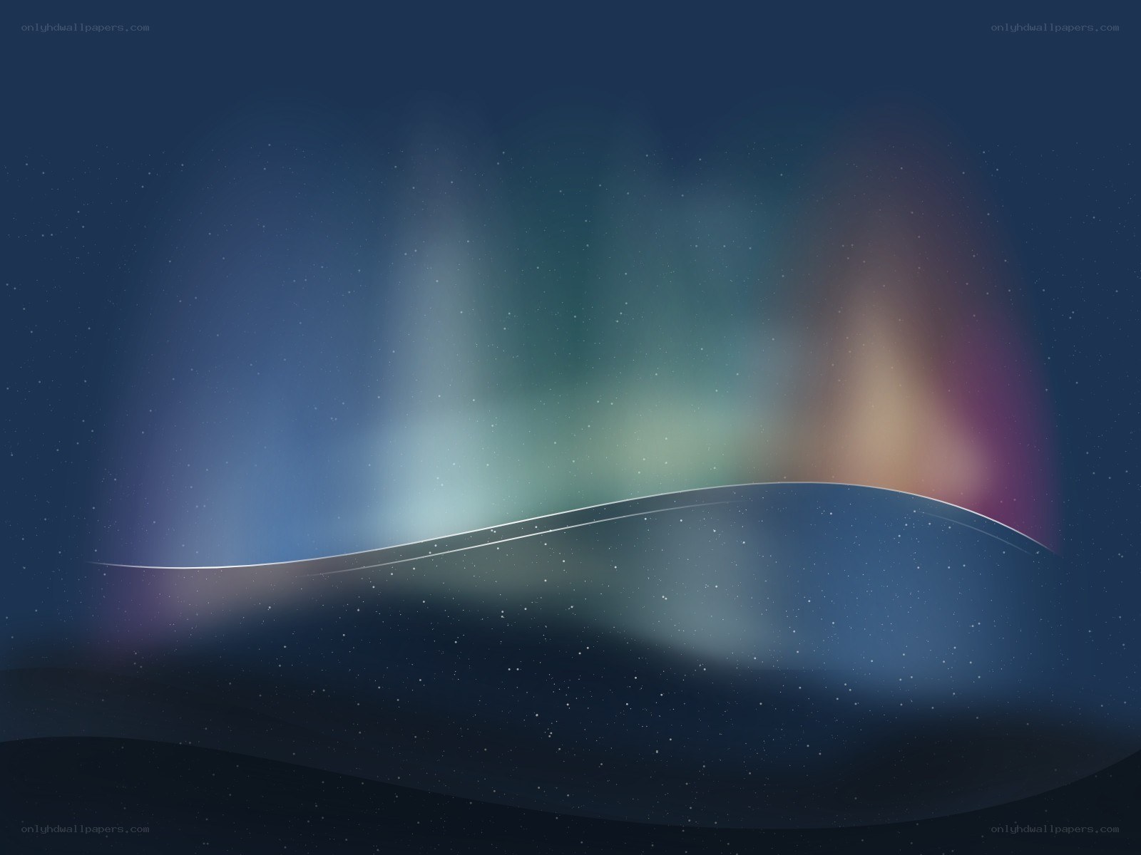 aurora borealis at night