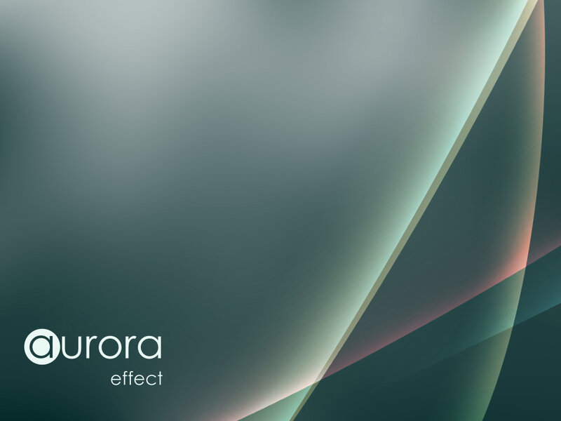 aurora effect logo