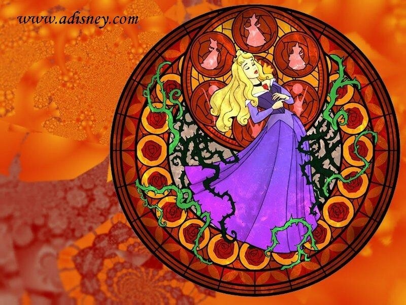 Aurora in Stained Glass