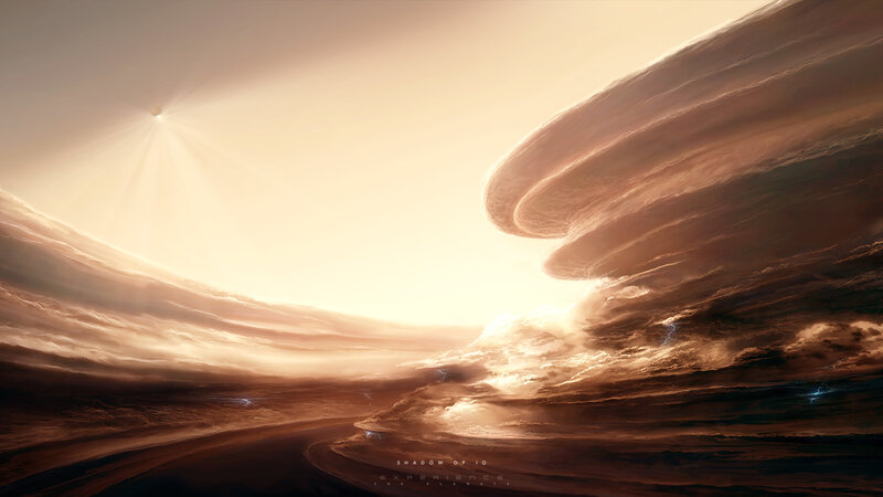 Aurora on a Strange Planet