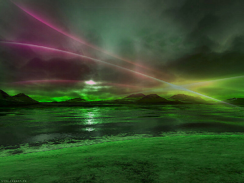 Aurora over Water