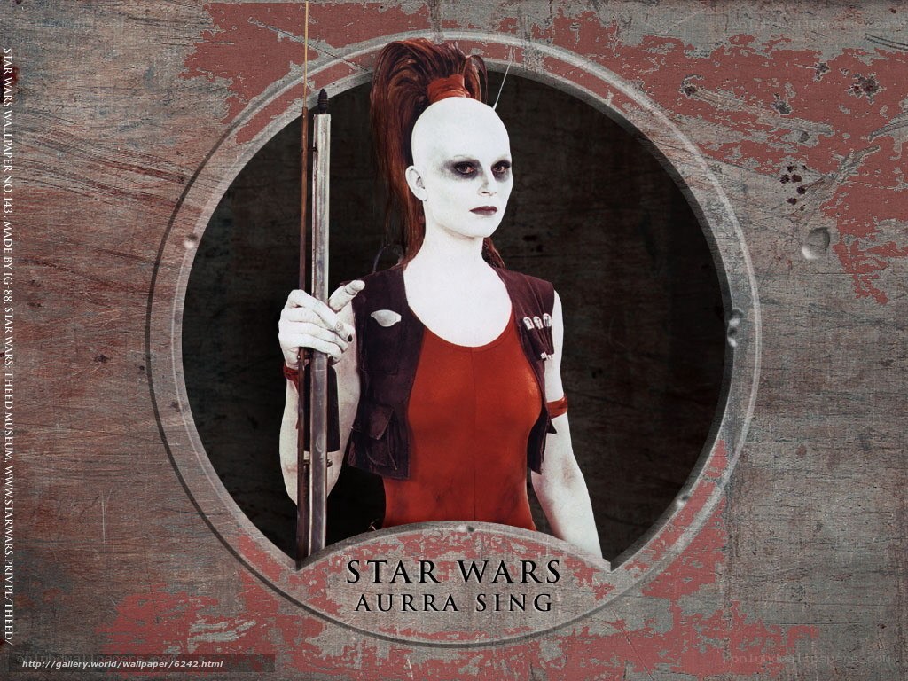 Aurra Sing from Star Wars