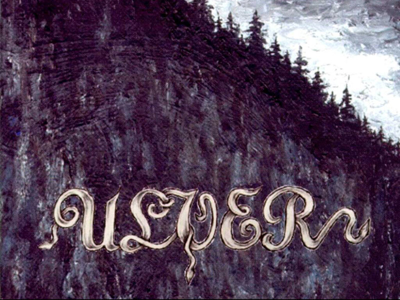 Auster logo on mountain