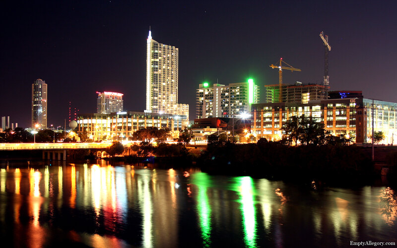 Austin skyline at night