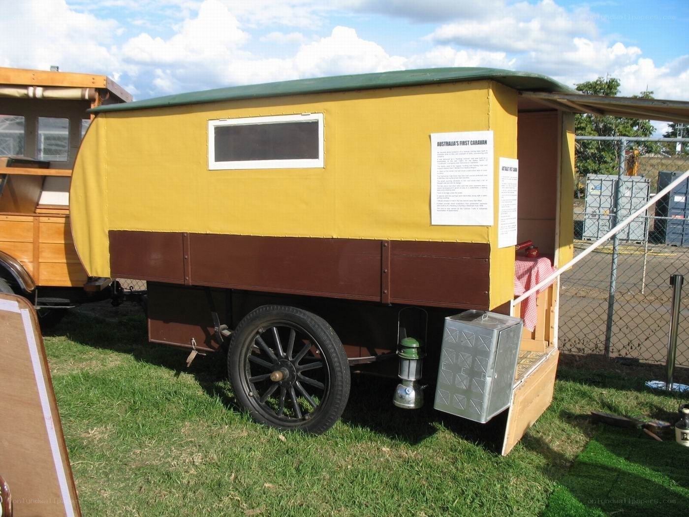 Australia's first caravan