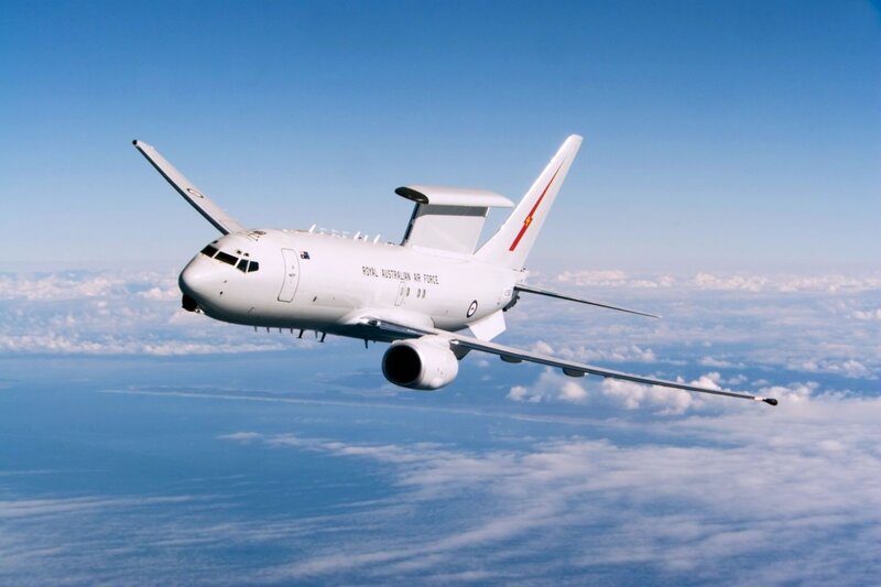 Australian Air Force aircraft in flight