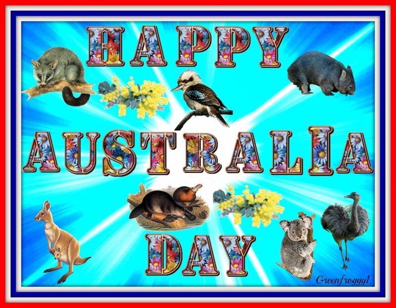 Australian Animals — Blue