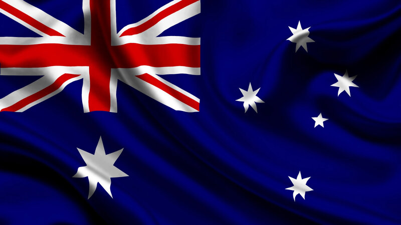 Australian Flag — Blue, Patriotic, Photograph, Union Jack, Stars