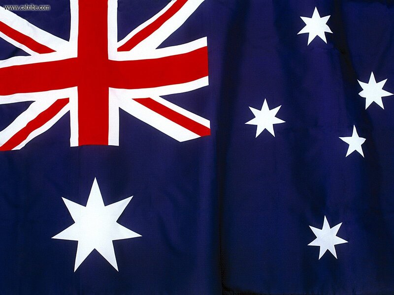 Australian Flag — Blue