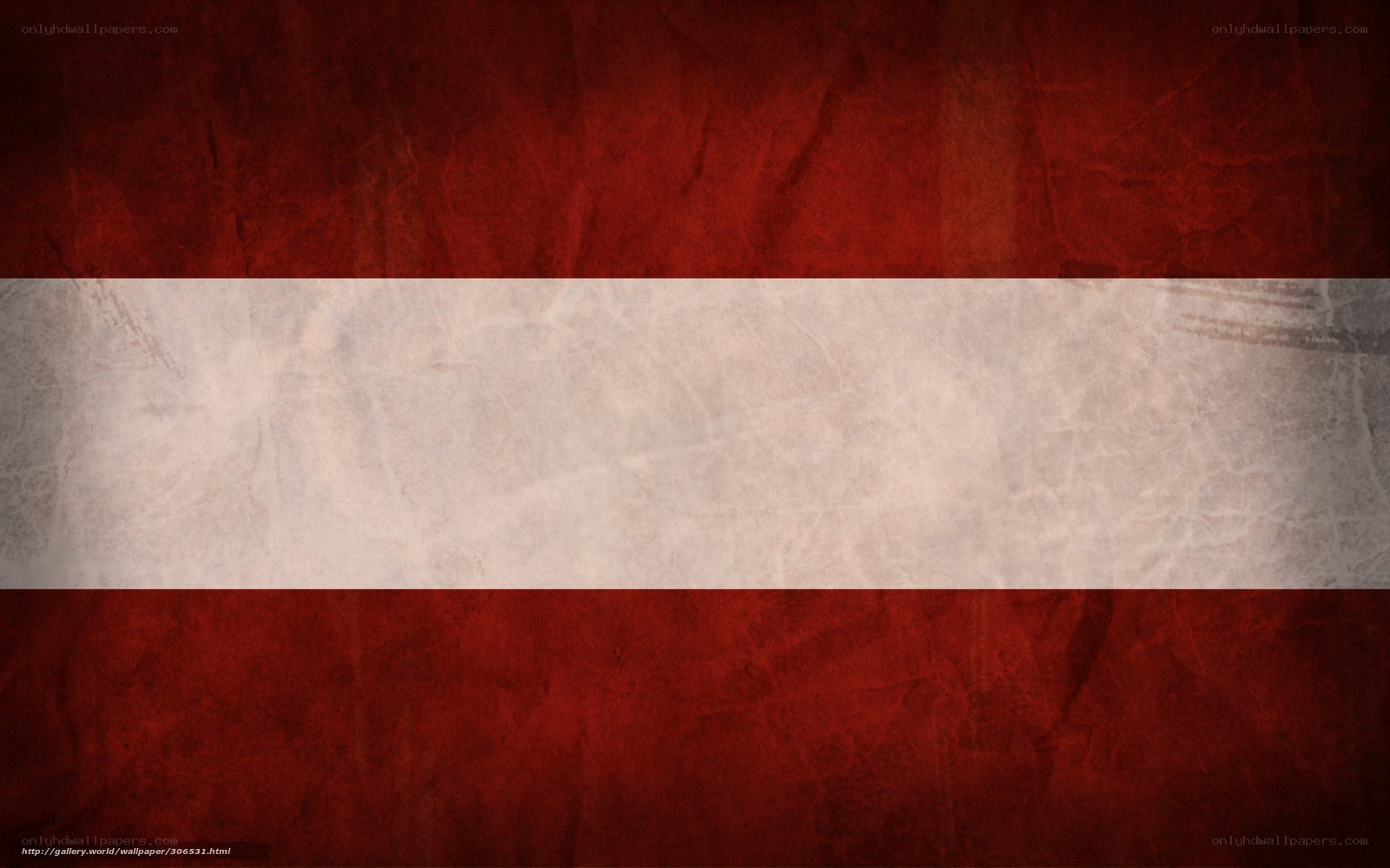 Austrian flag with grunge texture