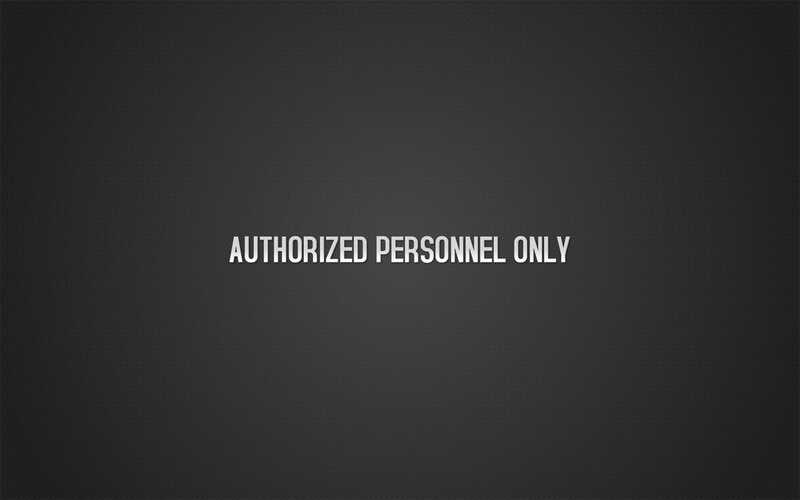 Authorized Personnel Only