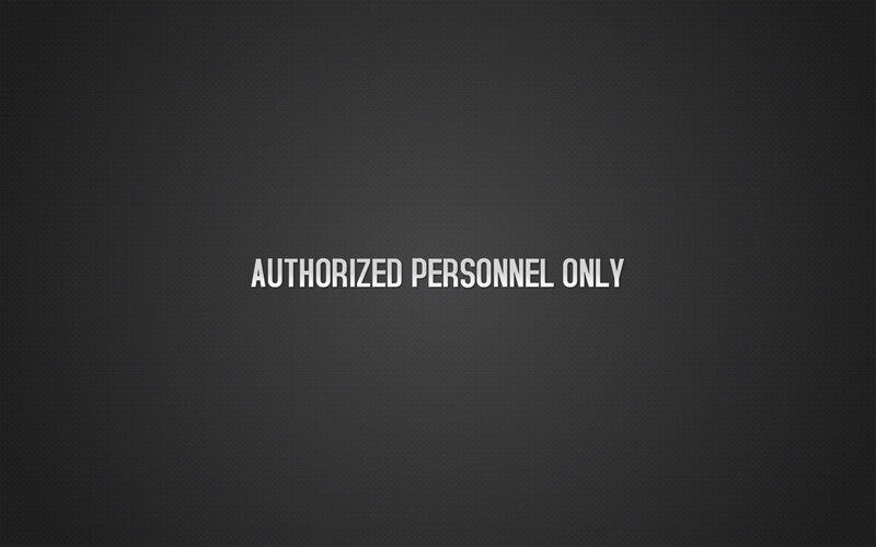 authorized personnel only sign