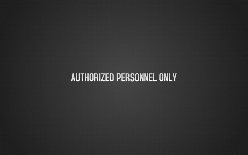 Authorized Personnel Only