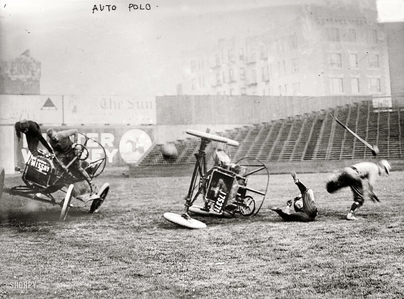 Auto polo accident