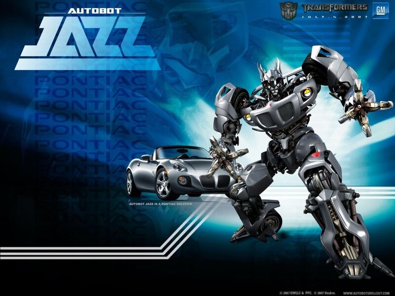 Autobot Jazz promotional art
