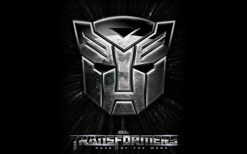 Autobot Symbol — Black, Dramatic