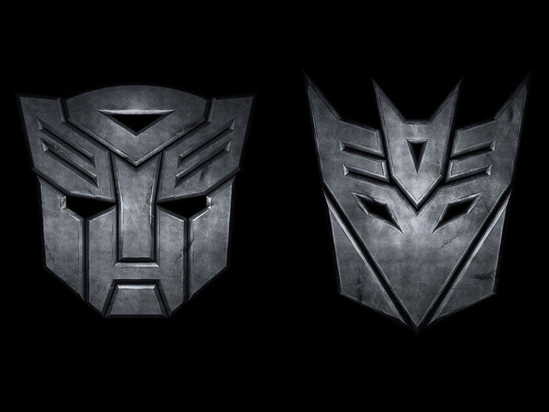 Autobots and Decepticons logos