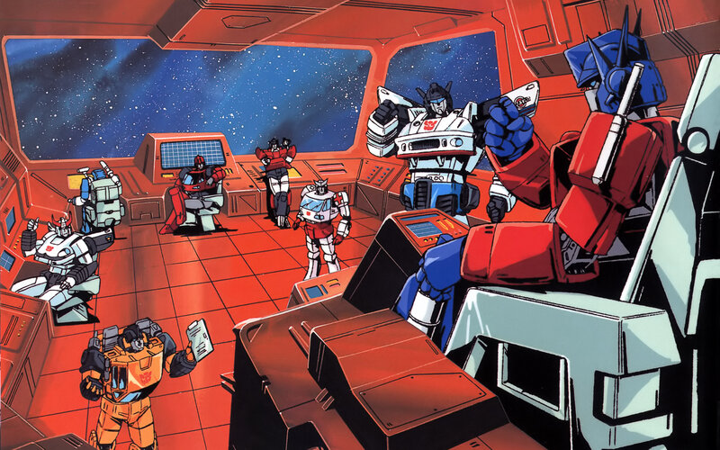 Autobots in Spaceship