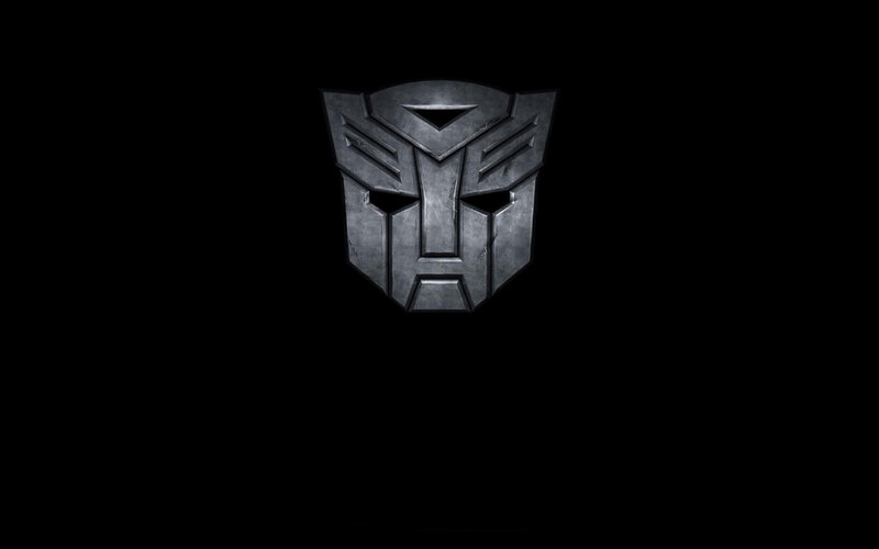 Autobots logo on black