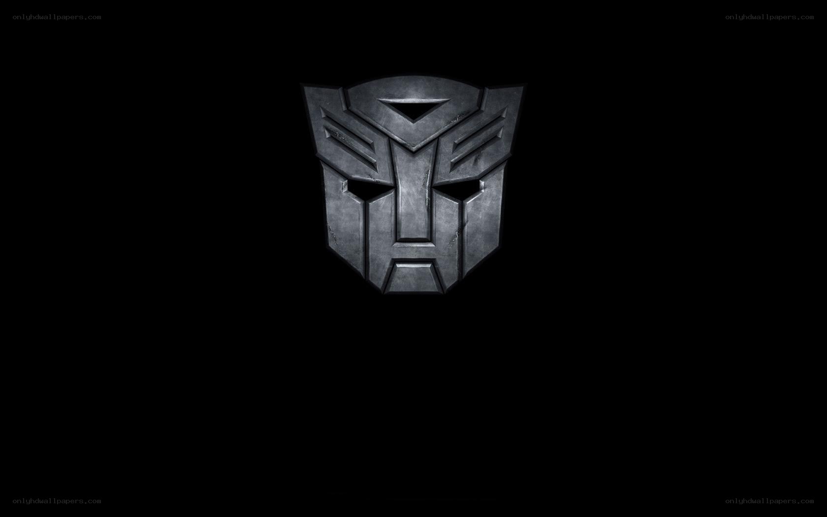Autobots logo on black