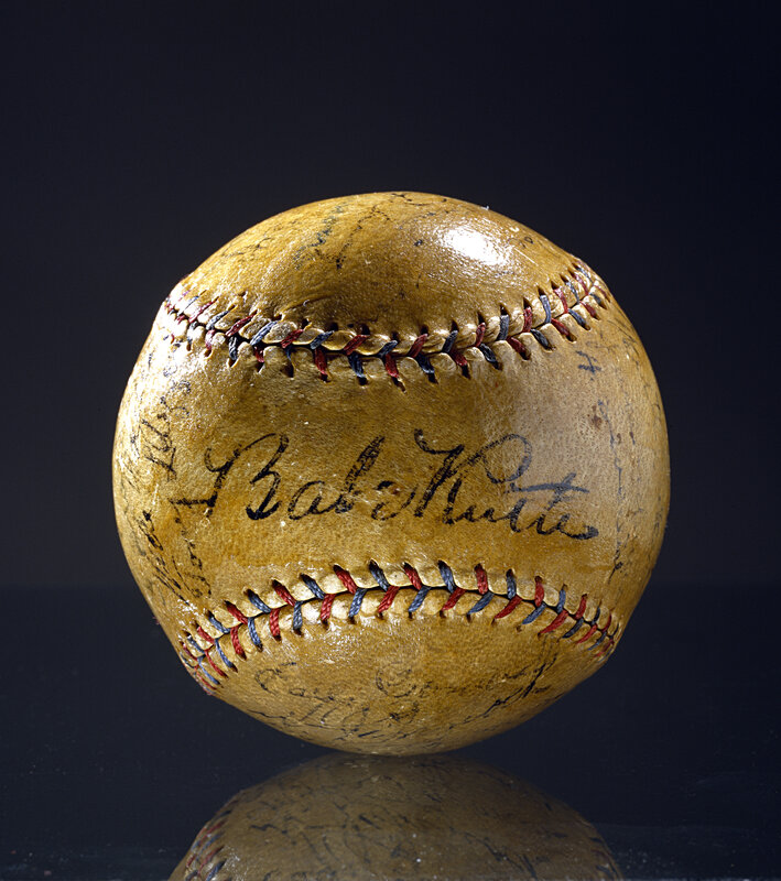 autographed baseball