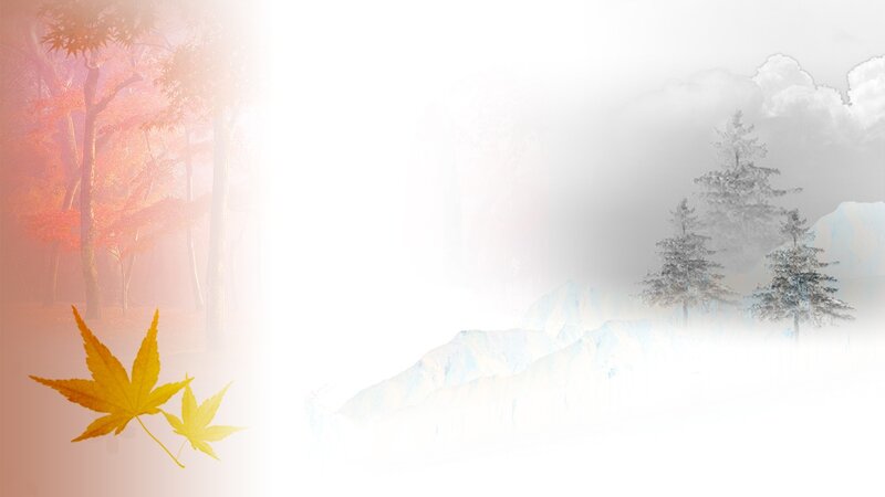 Autumn and Winter Landscape