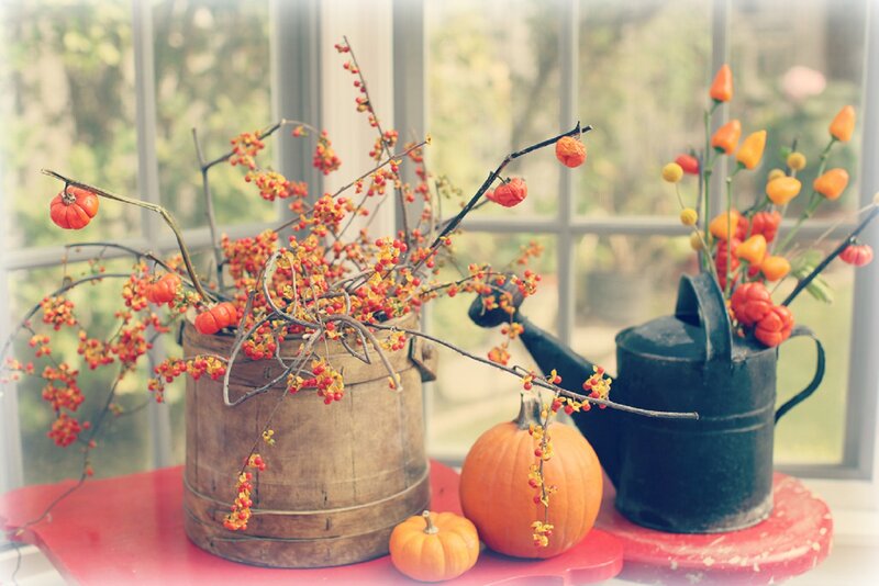 Autumn Arrangement on Table