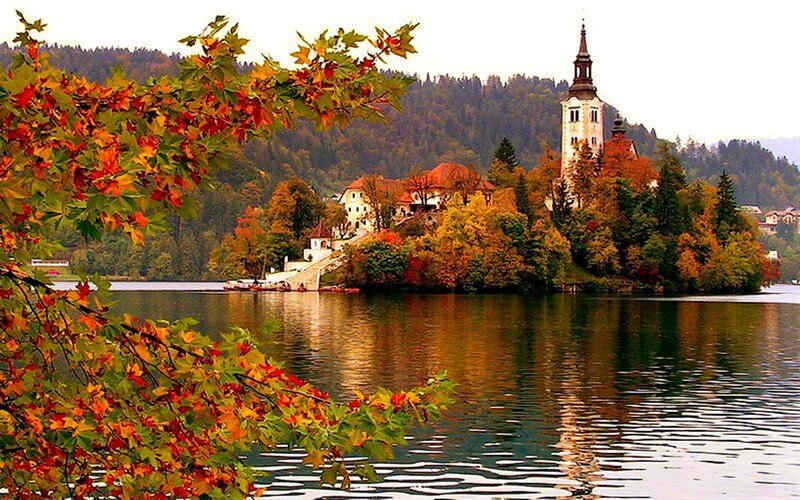 Autumn at Lake Bled