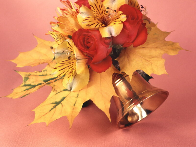 Autumn Bouquet with Bell