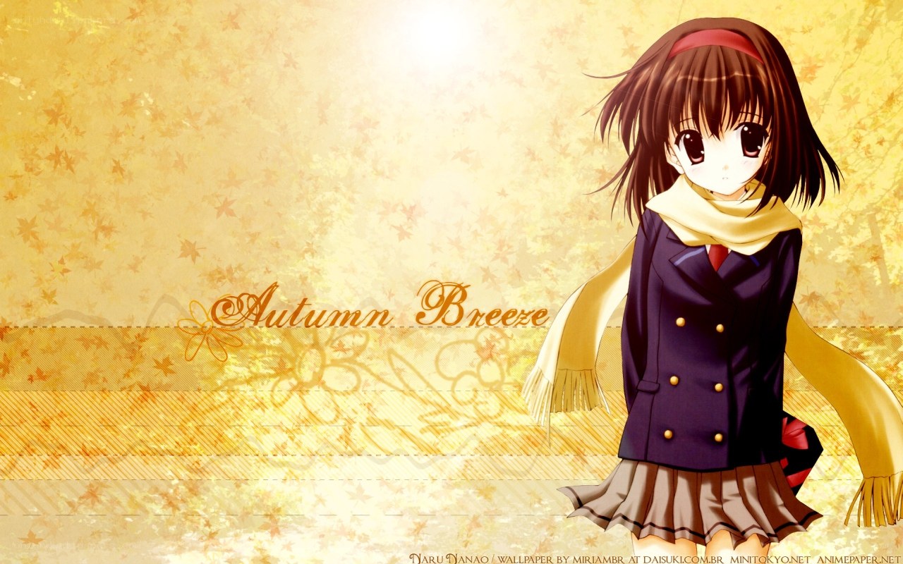 Autumn Breeze anime wallpaper